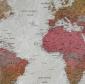 Fototapeta na ścianę - mapa świata w kolorach tęczy - zdjęcie aranżacyjne zbliżenie