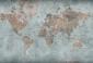 Fototapeta ścienna-Mapa świata stylizowana-Widok wzoru