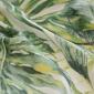 Tkanina z motywem egzotycznym-palma-dżungla-zielony
