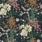 tapeta ścienna - Holden Kaleidoscope - wzór kwiatki - czarne tło 