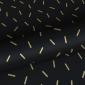 Tapeta ścienna czarna, złota - kreski - zdjęcie aranżacyjne