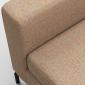 tkanina tapicerska na krzesła i fotel-łatwego czyszczenia-brąz