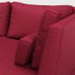 tkanina zasłonowa i obiciowa w jodełkę-sofa zbliżenie-bordowy-fioletowy-różowy