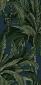tapeta ścienna z duże palmy - zielony i granatowy - Genesis 112017