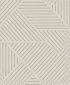 tapeta ścienna z motywem geometrycznych drewnianych paneli - krem - Holden Cascading Gardens 91414