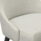 tkanina tapicerska na krzesła-łatwego czyszczenia-antybakteryjna-beżowy