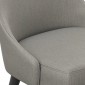 tkanina tapicerska na krzesła-łatwego czyszczenia-antybakteryjna-szary