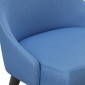 tkanina tapicerska na krzesła-łatwego czyszczenia-antybakteryjna-dżinsowy