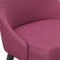 tkanina tapicerska na krzesła-łatwego czyszczenia-ciemny róż