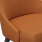 tkanina tapicerska na krzesła-łatwego czyszczenia-pomarańczowy