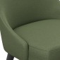 tkanina tapicerska na krzesła-łatwego czyszczenia-oliwkowy