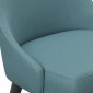 tkanina tapicerska na krzesła-łatwego czyszczenia-morski