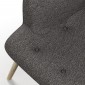 tkanina tapicerska na fotele-łatwego czyszczenia-antybakteryjna-czarny-szary