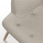tkanina tapicerska na fotele-łatwego czyszczenia-antybakteryjna-beż