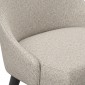 tkanina tapicerska na krzesła-łatwego czyszczenia-antybakteryjna-beż