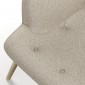 tkanina tapicerska na fotele-łatwego czyszczenia-antybakteryjna-ciepły beż