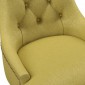 tkanina tapicerska na krzesła-łatwego czyszczenia-antybakteryjna-limonka