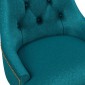 tkanina tapicerska na krzesła-łatwego czyszczenia-antybakteryjna-turkus