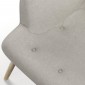 tkanina tapicerska na fotele-łatwego czyszczenia-beżowoszary