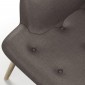 tkanina tapicerska na fotele-łatwego czyszczenia-brąz