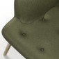 tkanina tapicerska na fotele-łatwego czyszczenia-oliwkowy